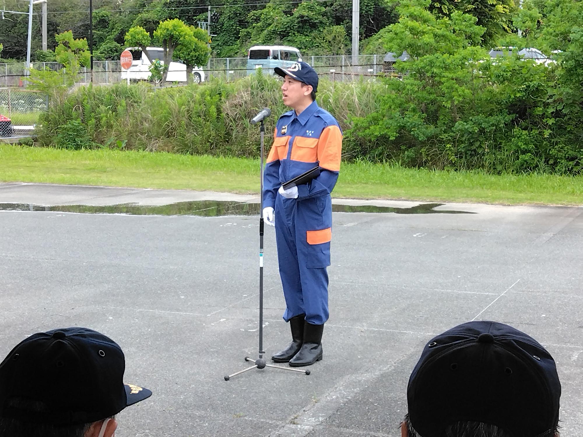 令和8年6月14日 福津市消防団第7分団ポンプ車が配備されましたのサムネイル