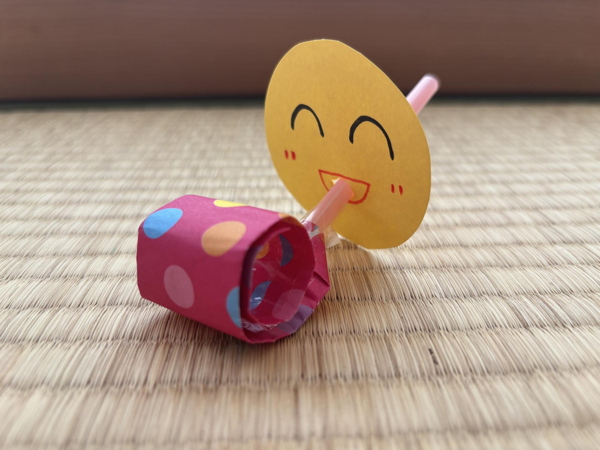 吹き戻し完成品