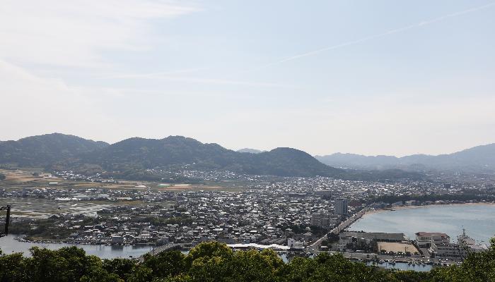 大峰山からの風景