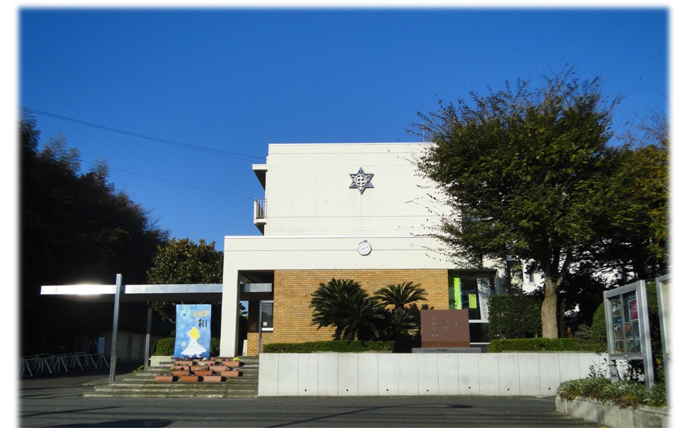 福間東中学校正門