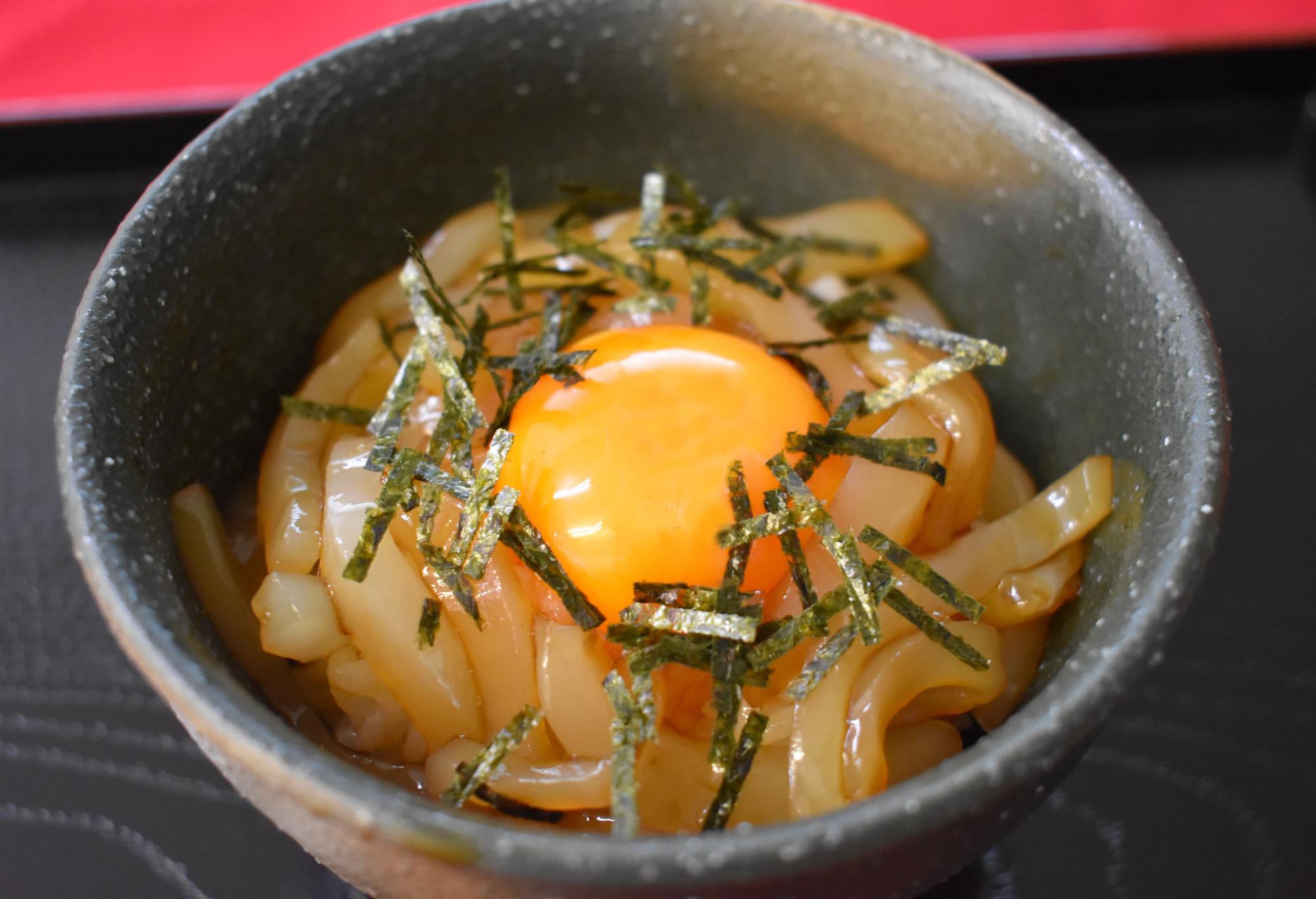 イカ漬け丼